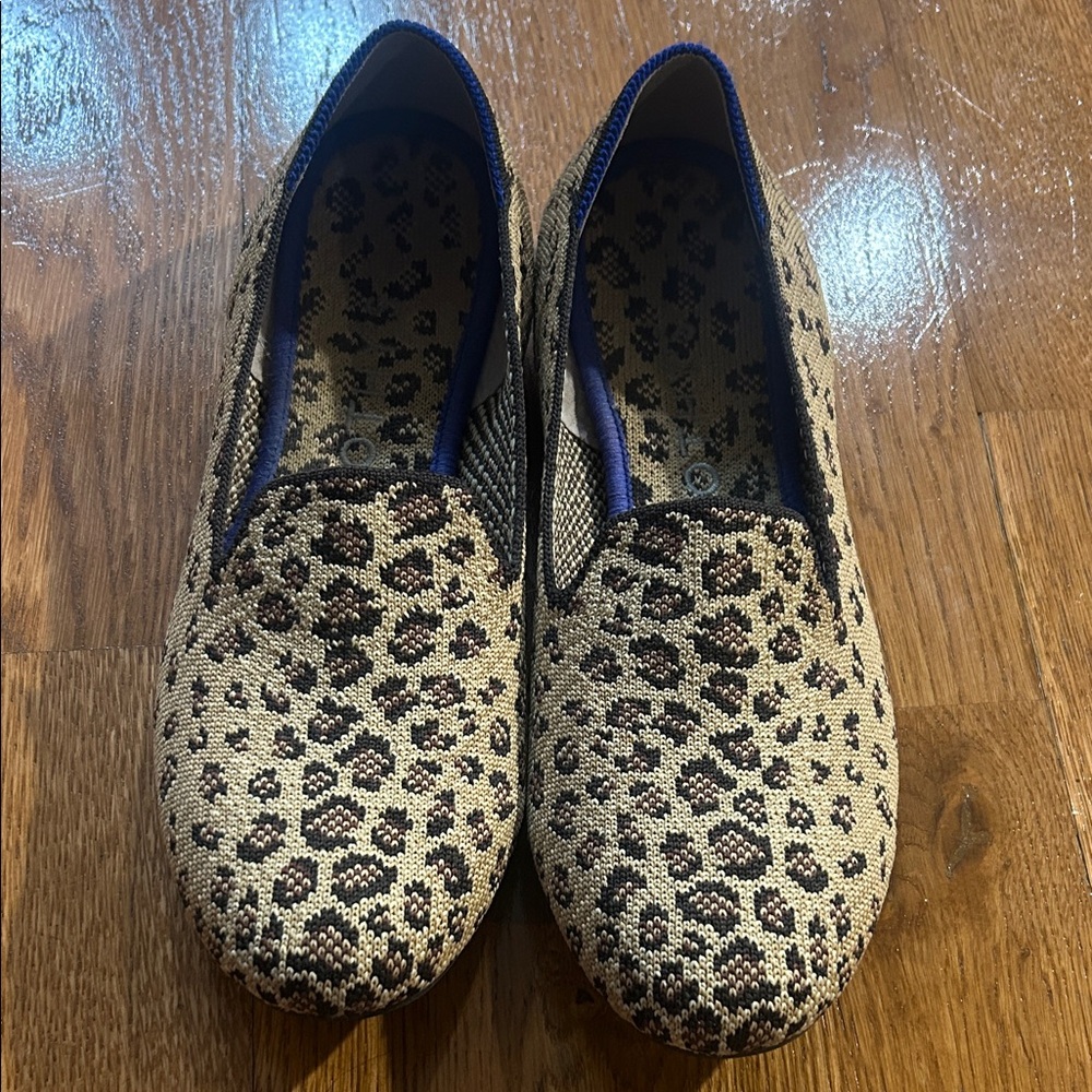 Rothy’s 8.5 Leopard Print Slip-On Women's Shoes